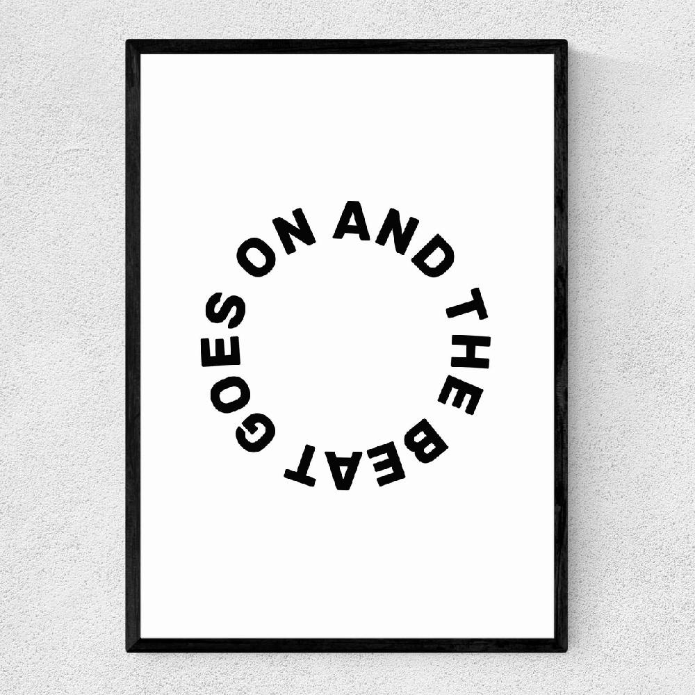 east end prints And the beat goes on