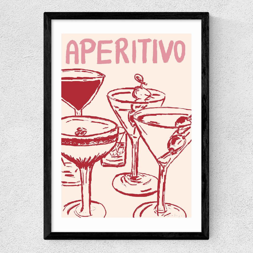 East End Prints Aperitivo By Nia Beynon