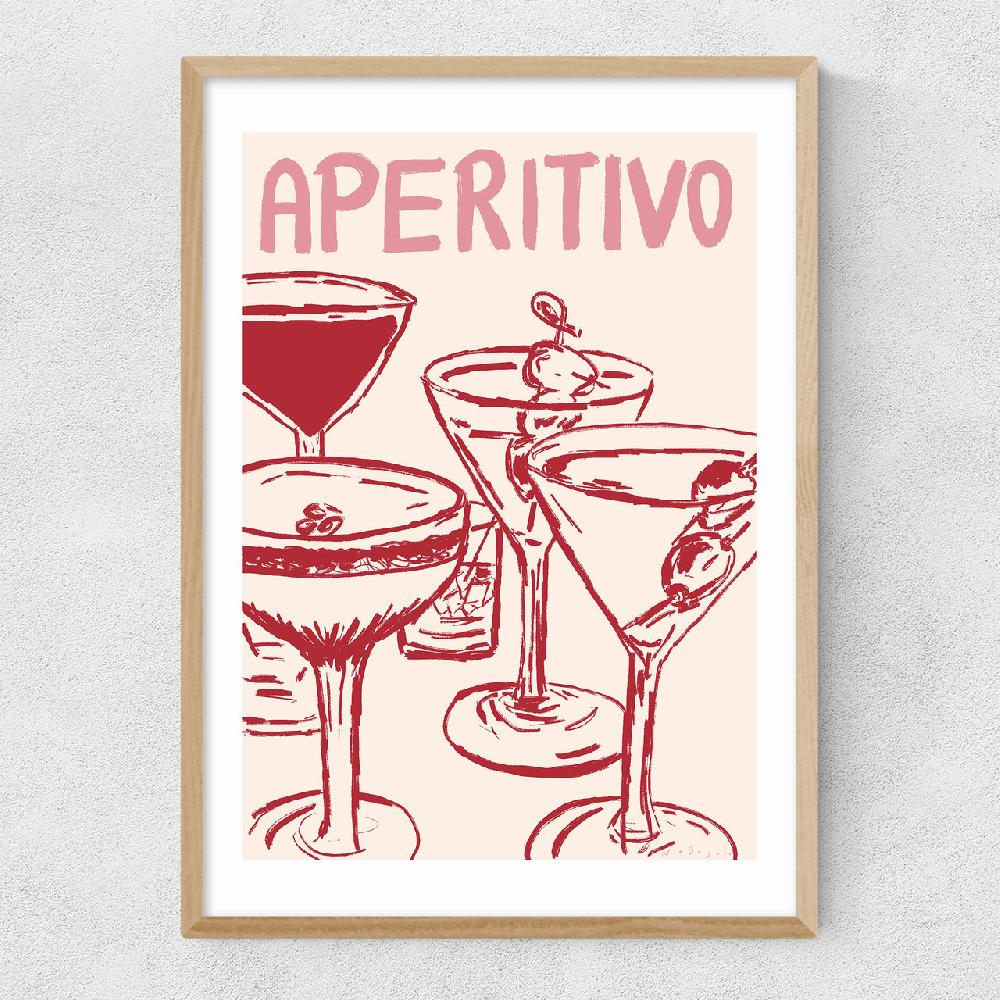 East End Prints Aperitivo By Nia Beynon