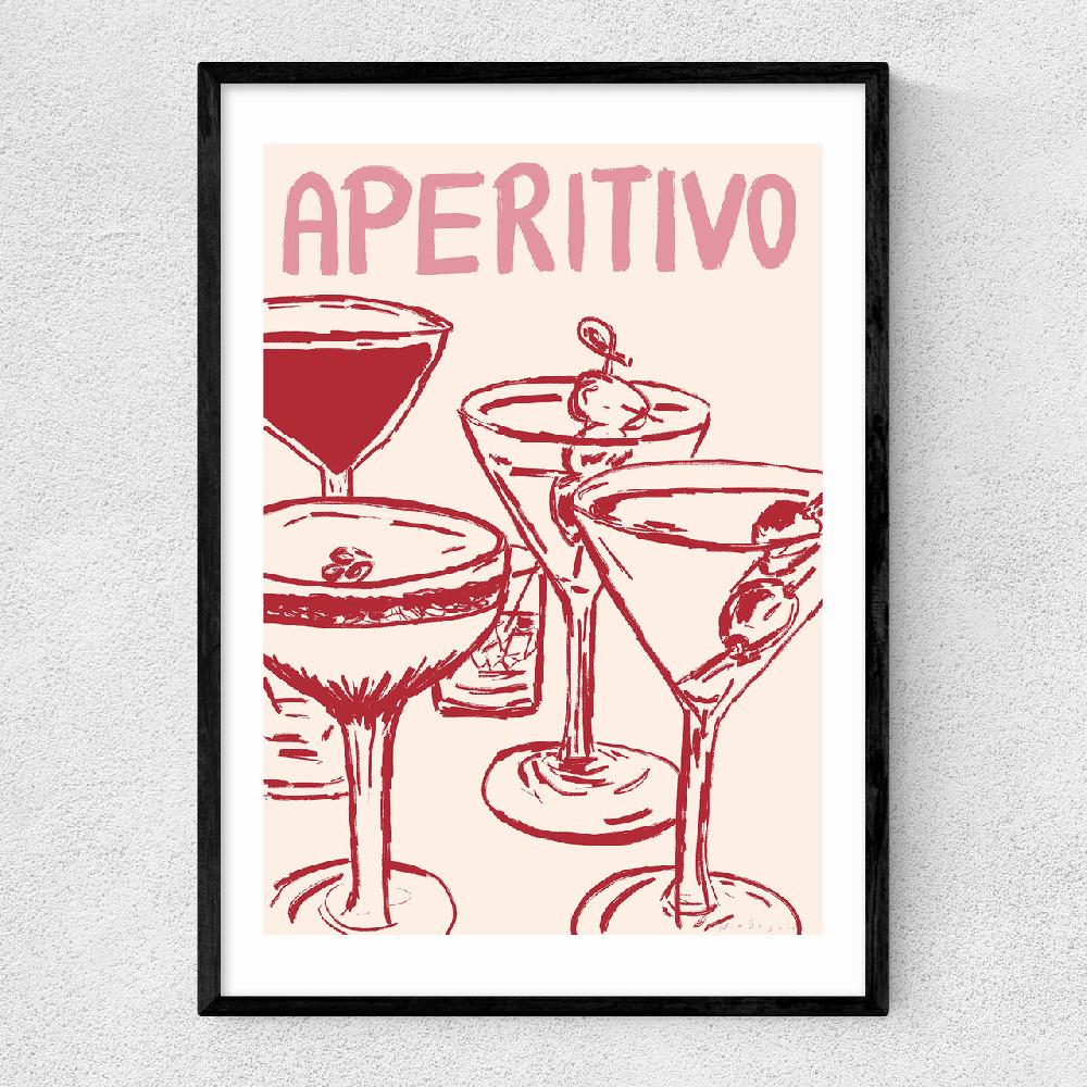 east end prints Aperitivo by Nia Beynon