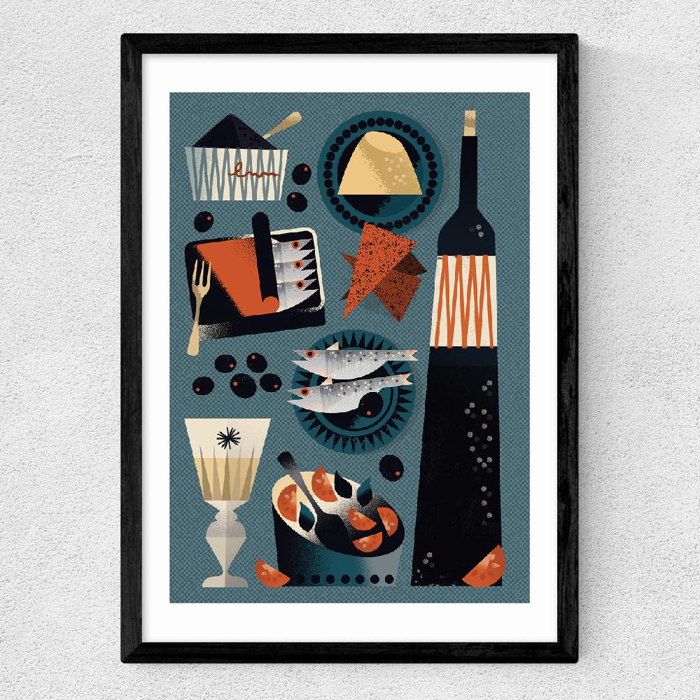 East End Prints Apero By Christina Hagerfors