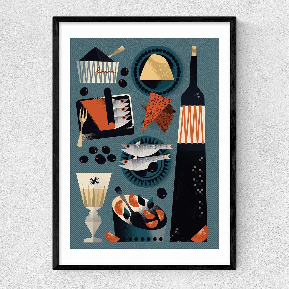 east end prints Apero by Christina Hagerfors