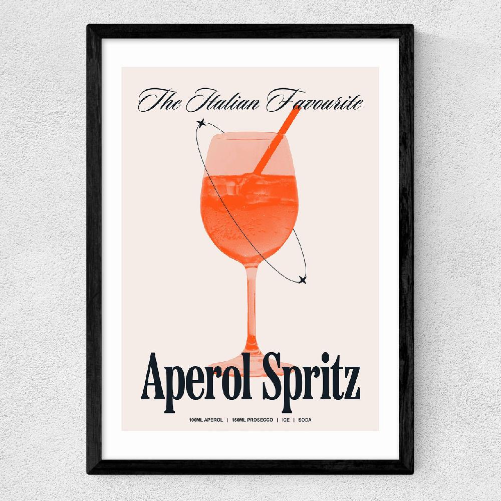 East End Prints Aperol By HollieGraphik