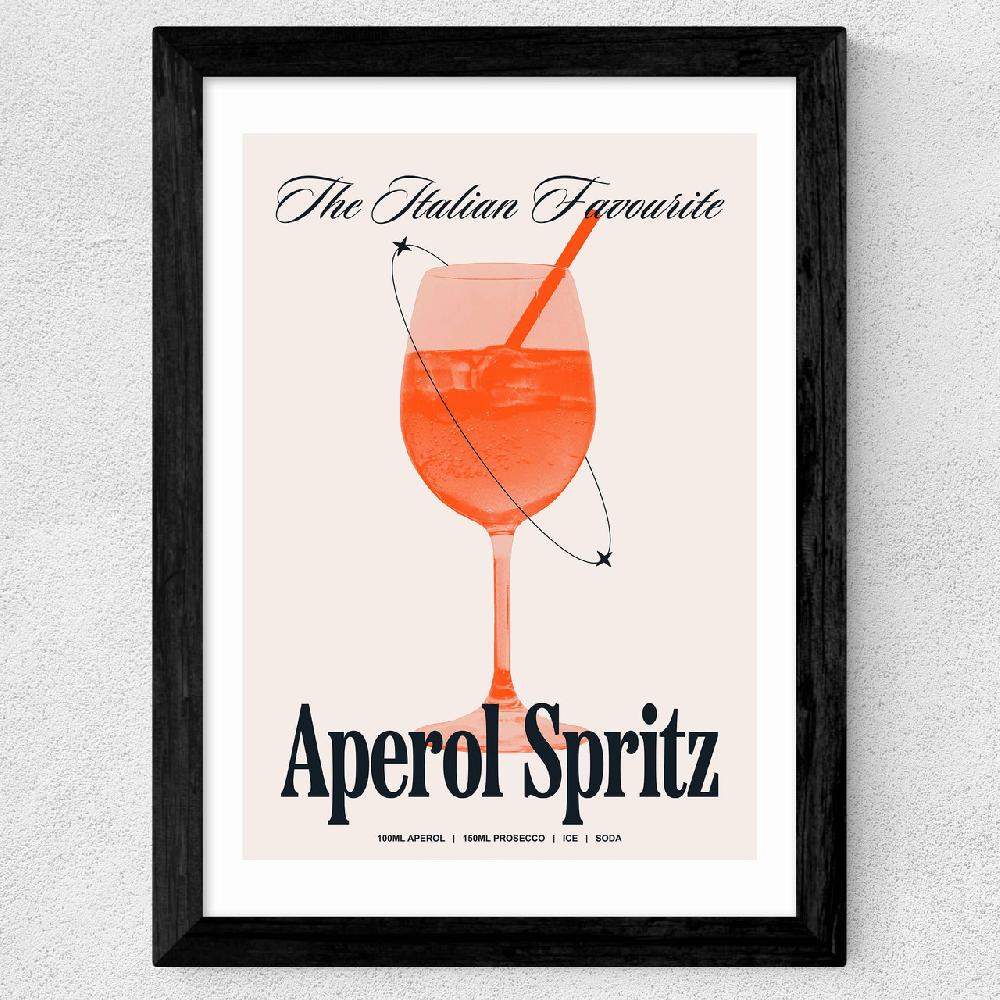 East End Prints Aperol By HollieGraphik