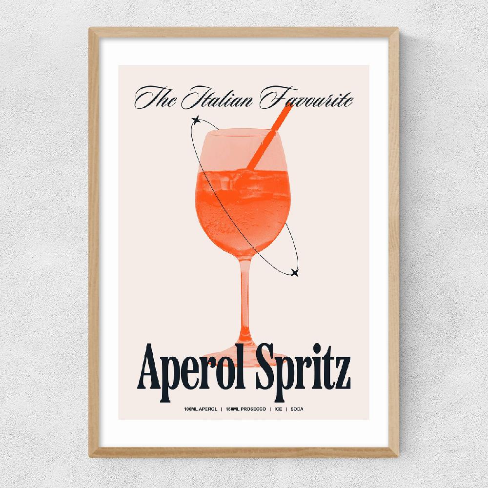 East End Prints Aperol By HollieGraphik