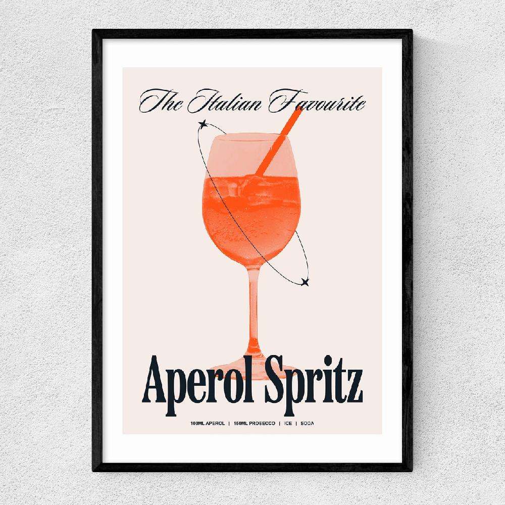 east end prints Aperol by HollieGraphik