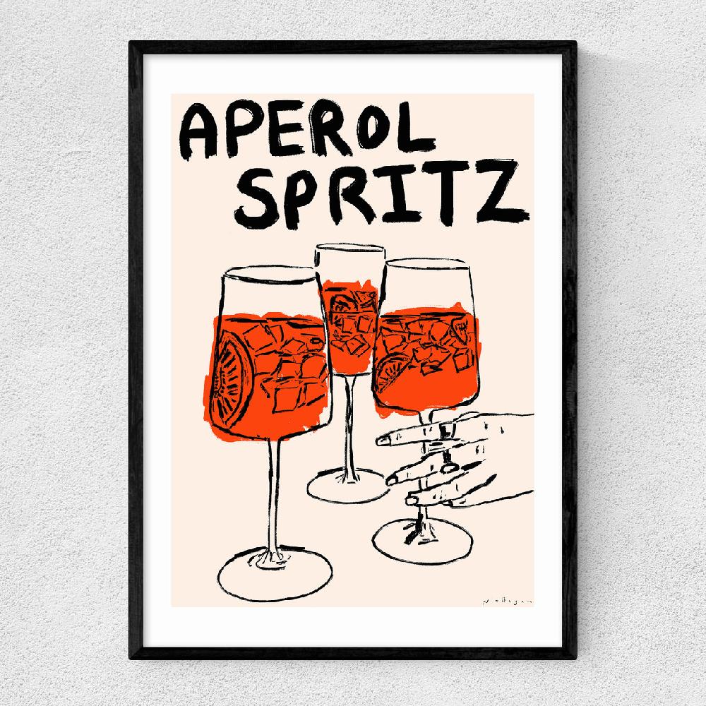 east end prints Aperol Spritz