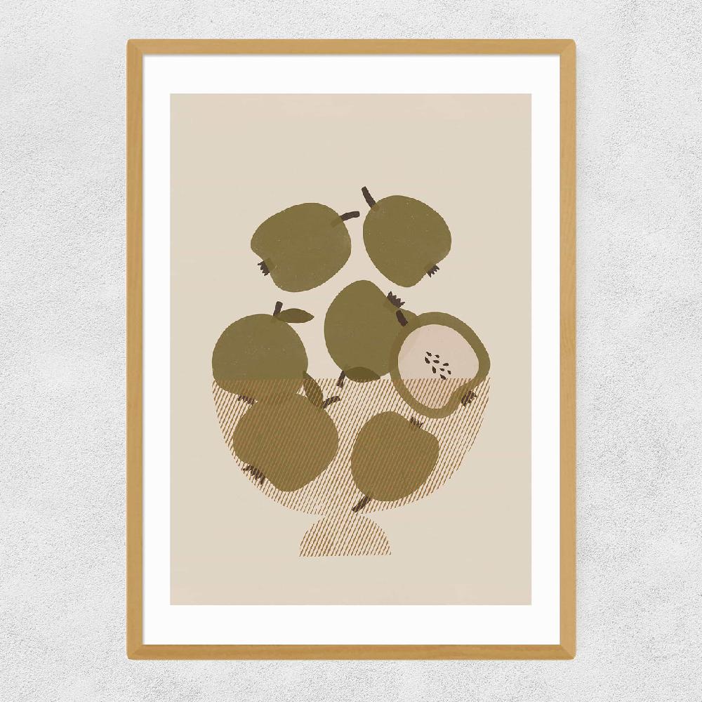 East End Prints Apple Bowl