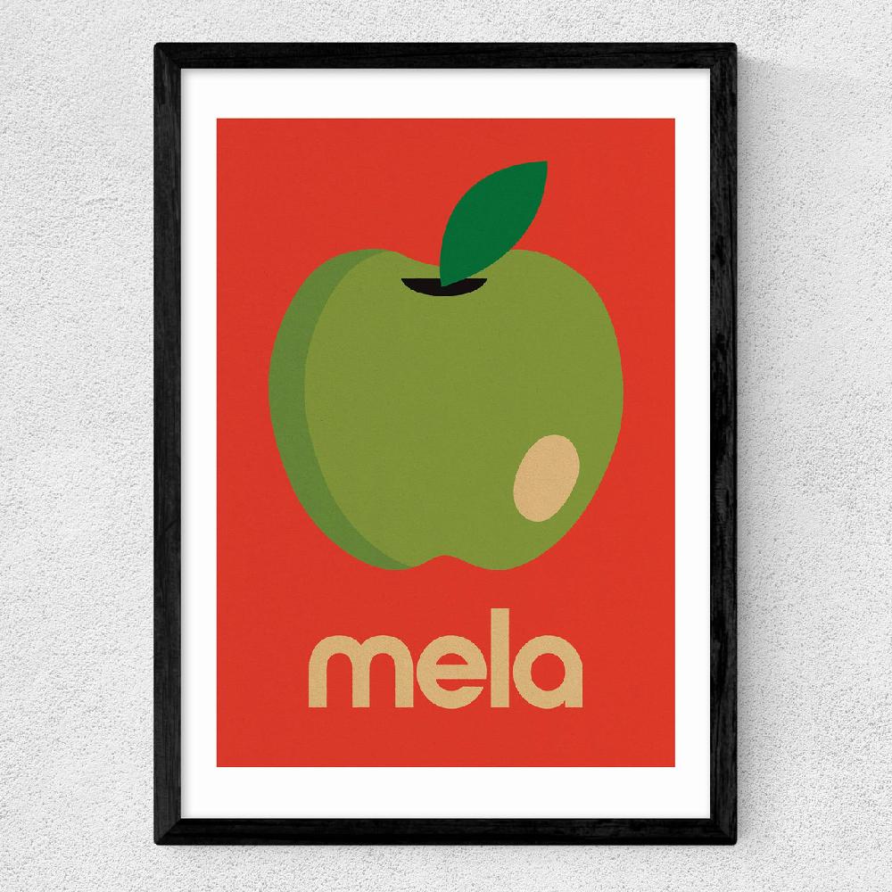 East End Prints Apple By Limbo And Ginger
