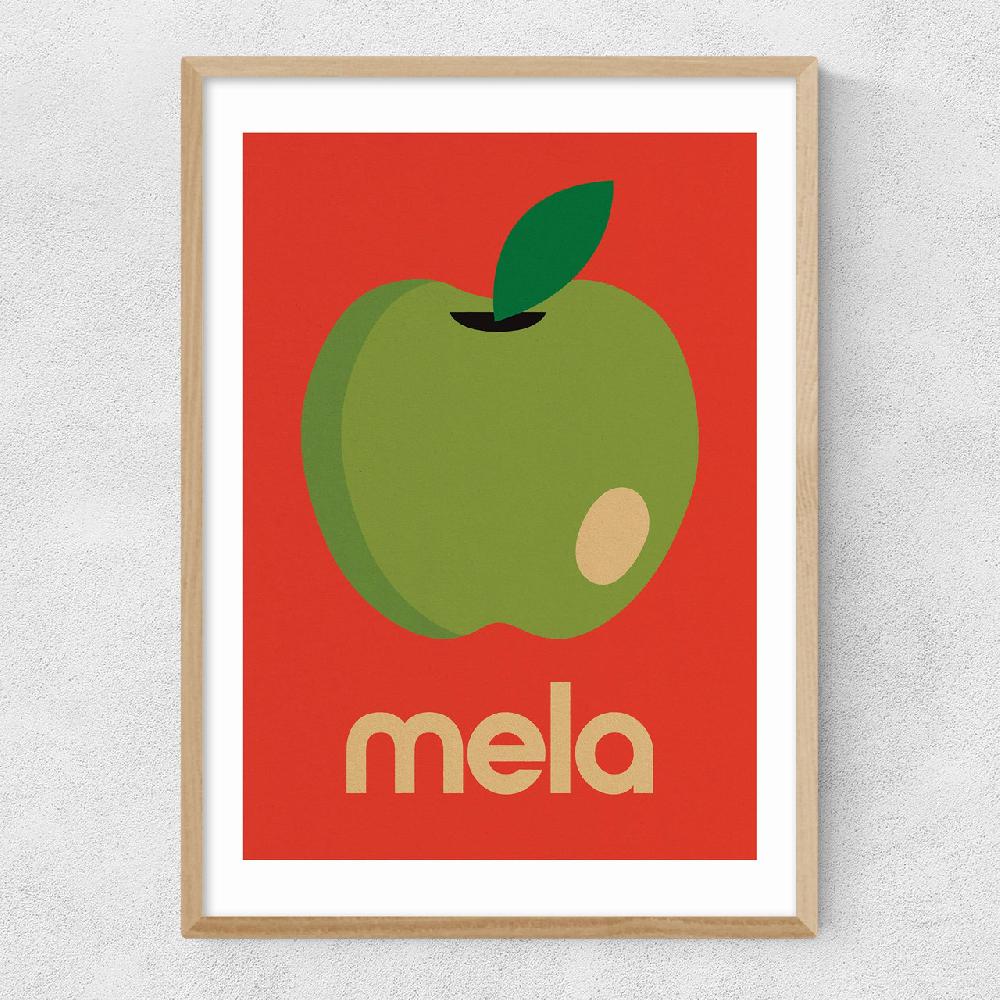 East End Prints Apple By Limbo And Ginger