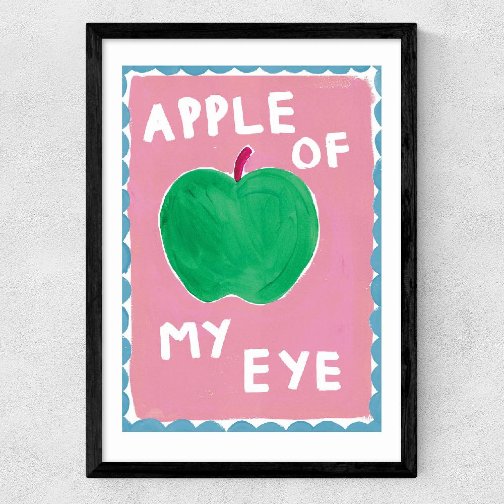 East End Prints Apple Of My Eye