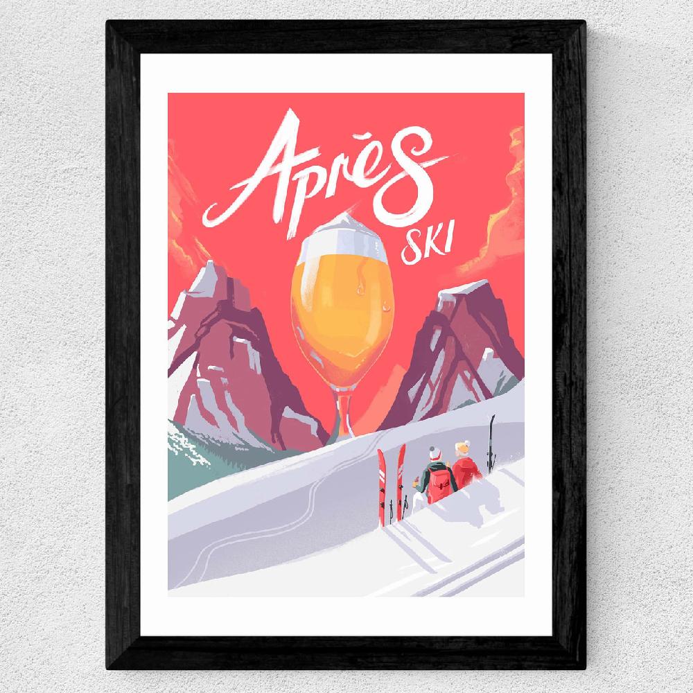 East End Prints Apre's Ski