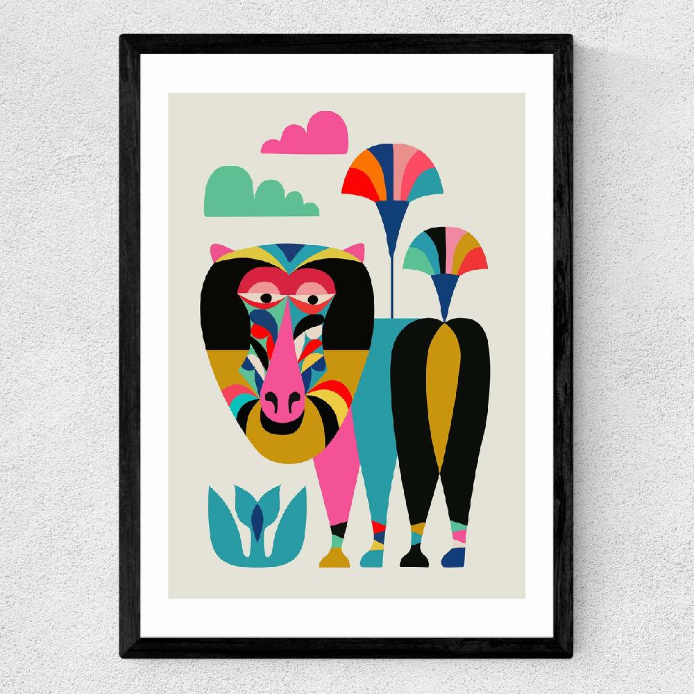 East End Prints Baboon