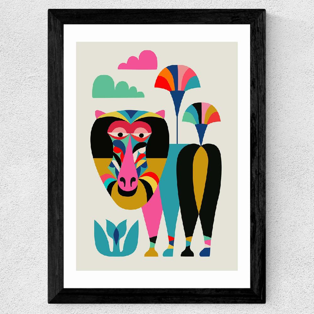 East End Prints Baboon