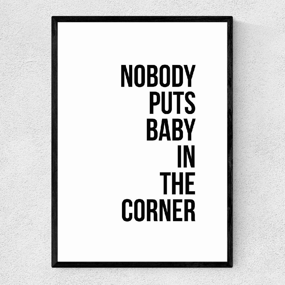 east end prints Baby in the Corner