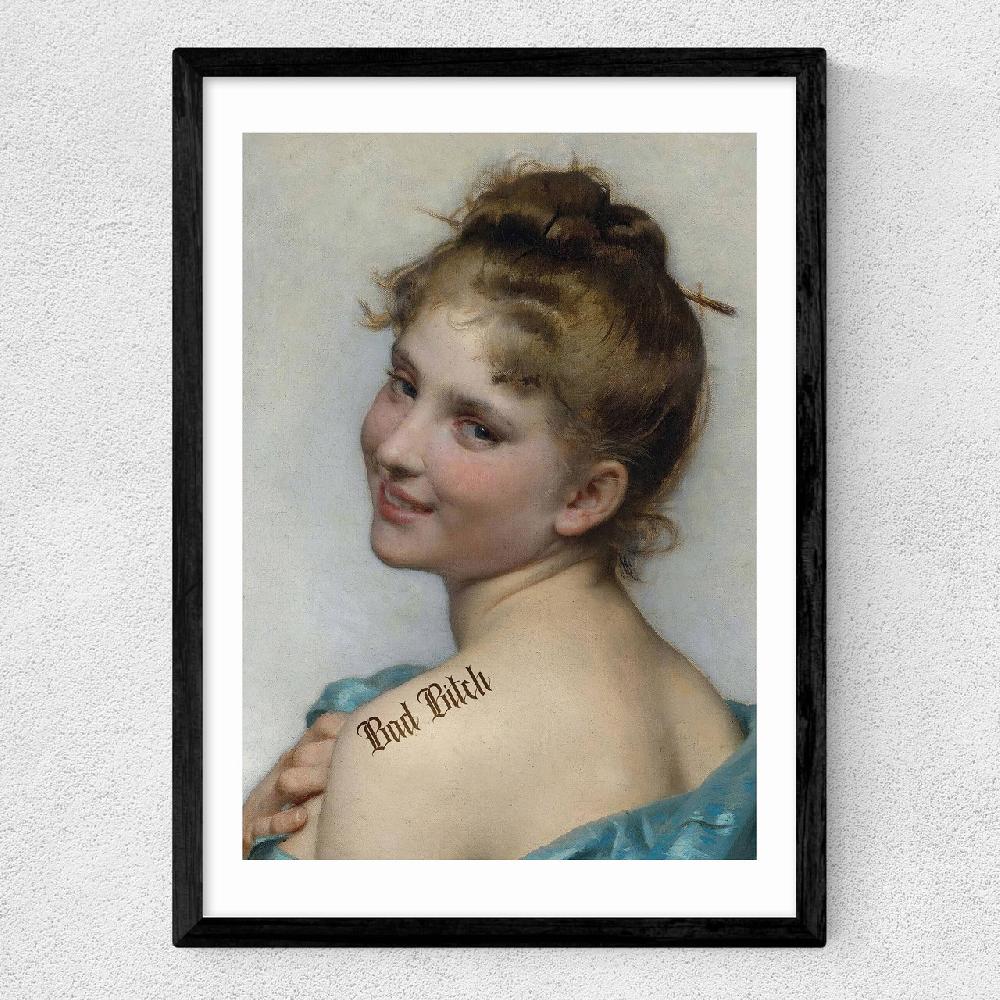 East End Prints Bad Bitch