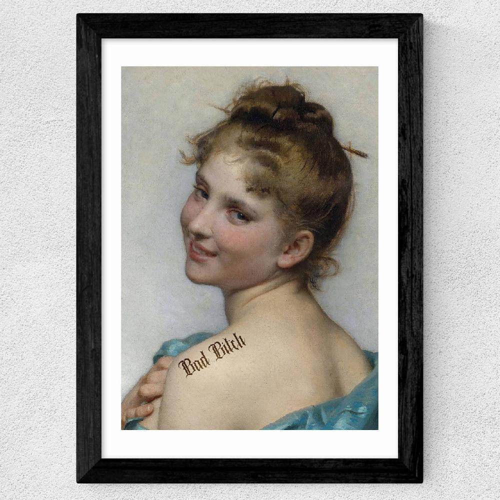 East End Prints Bad Bitch