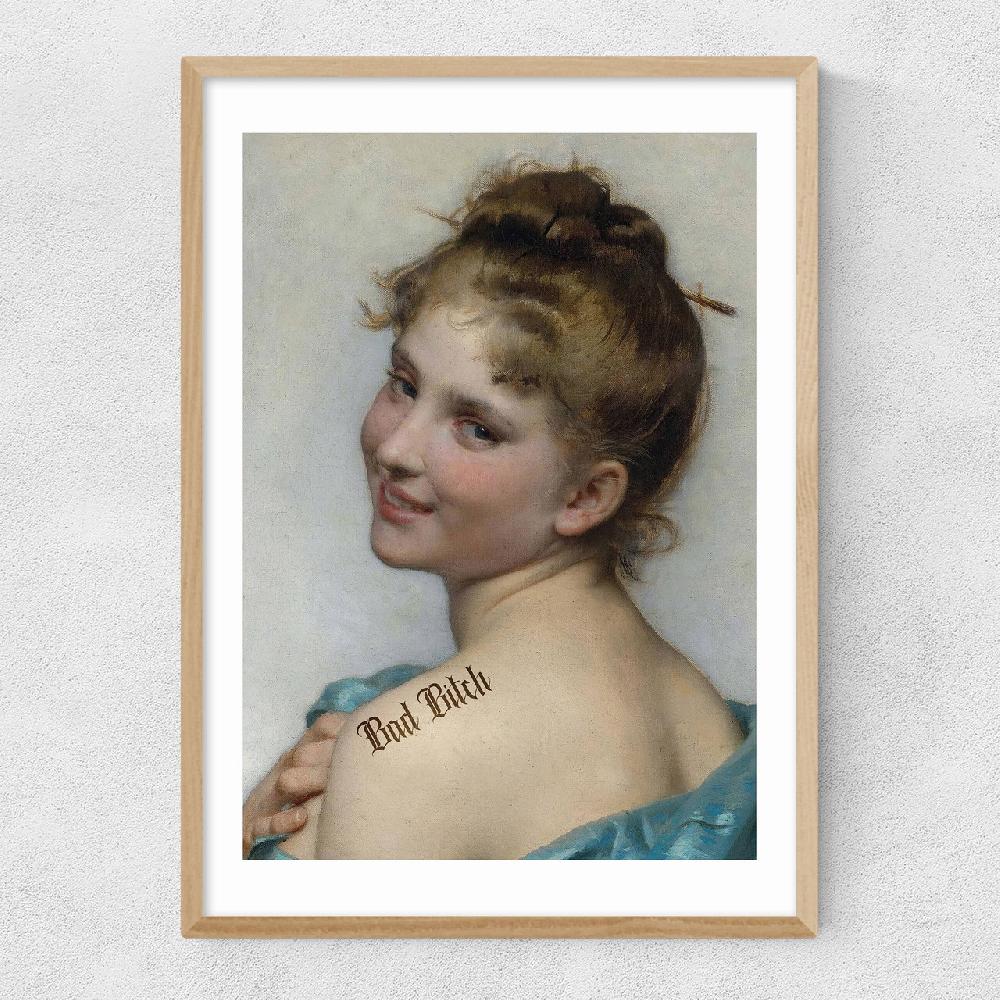 East End Prints Bad Bitch