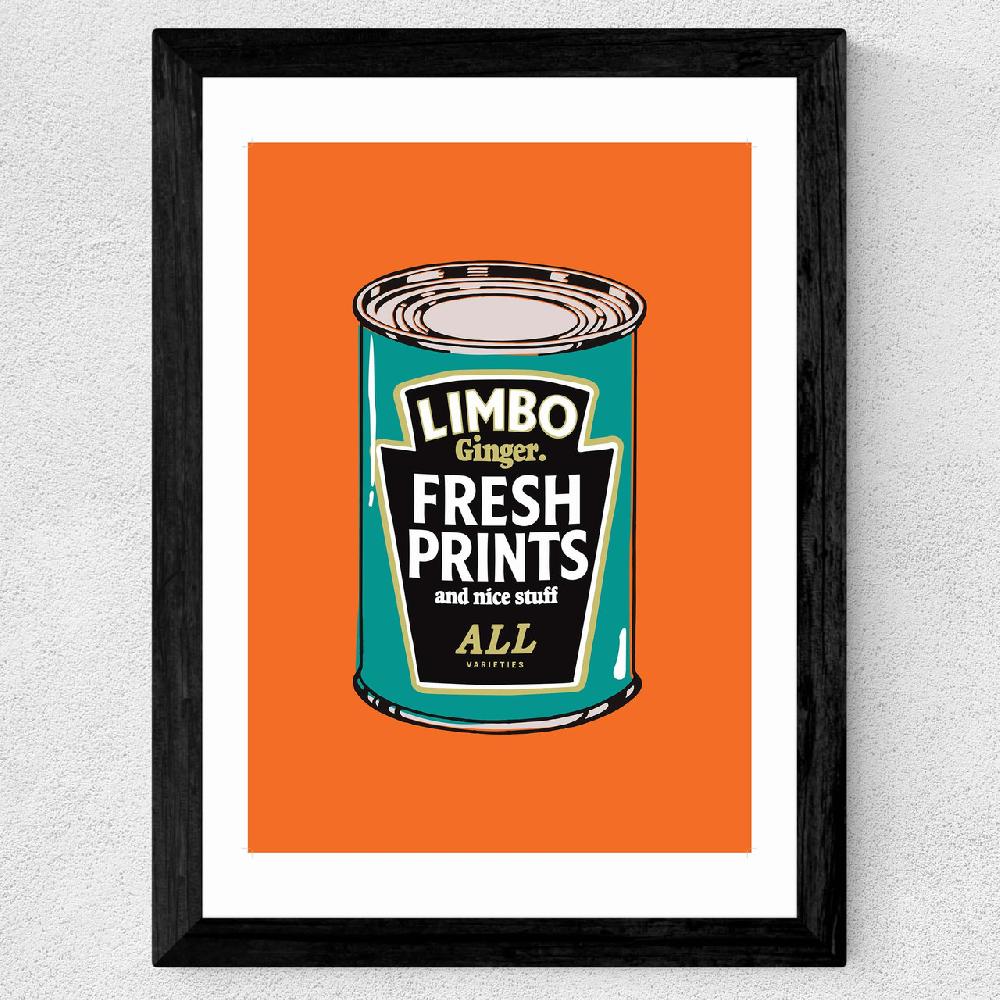 East End Prints Bake Beans