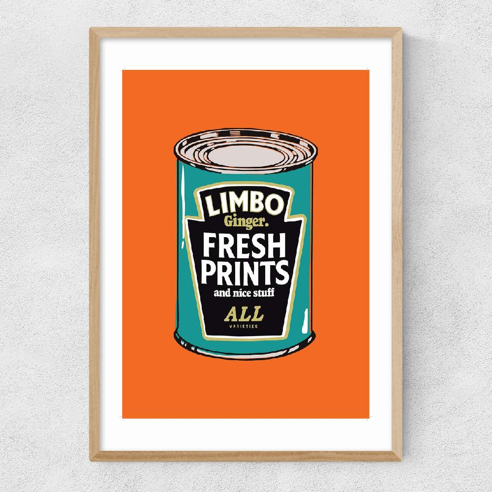 East End Prints Bake Beans