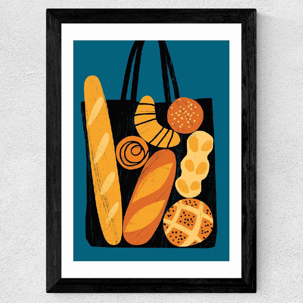 East End Prints Bakery Bag
