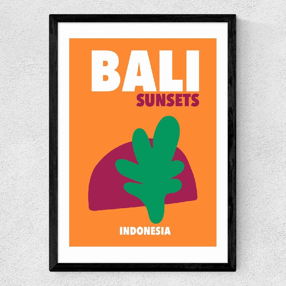 East End Prints Bali Sunsets Indonesia
