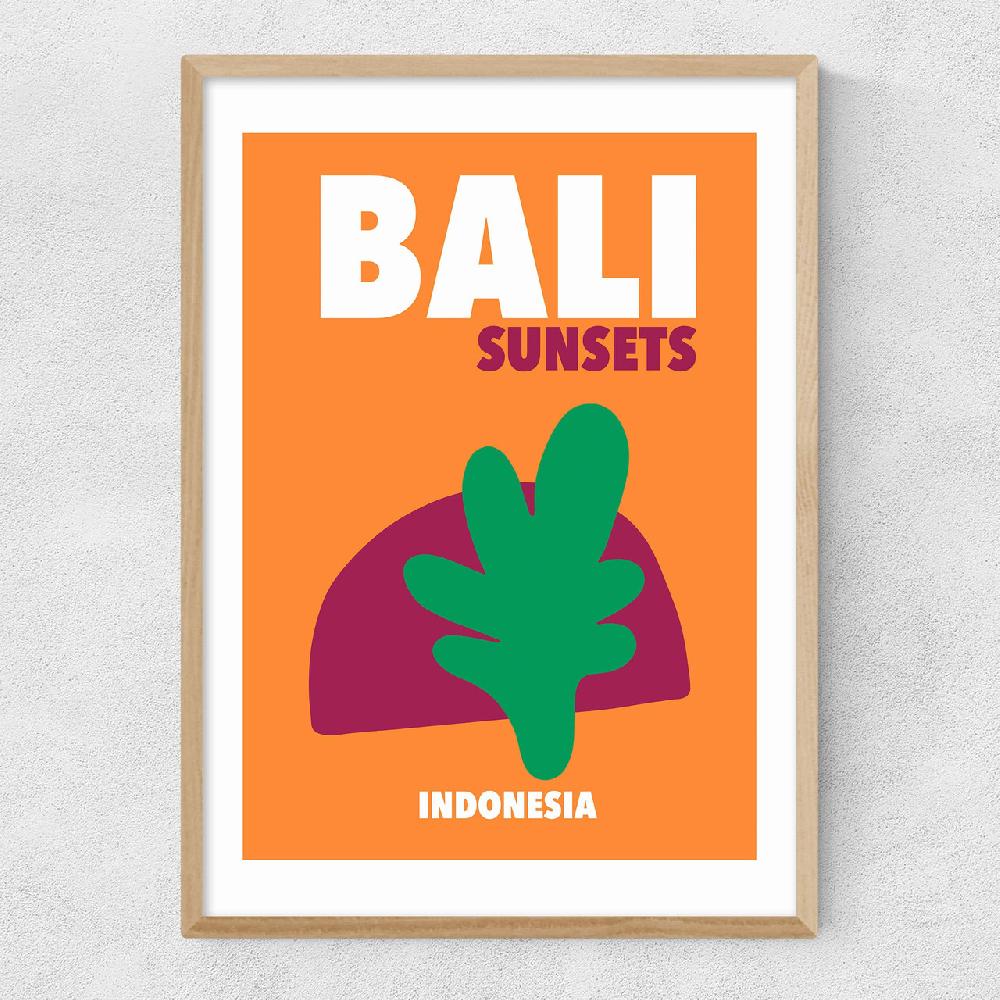 East End Prints Bali Sunsets Indonesia