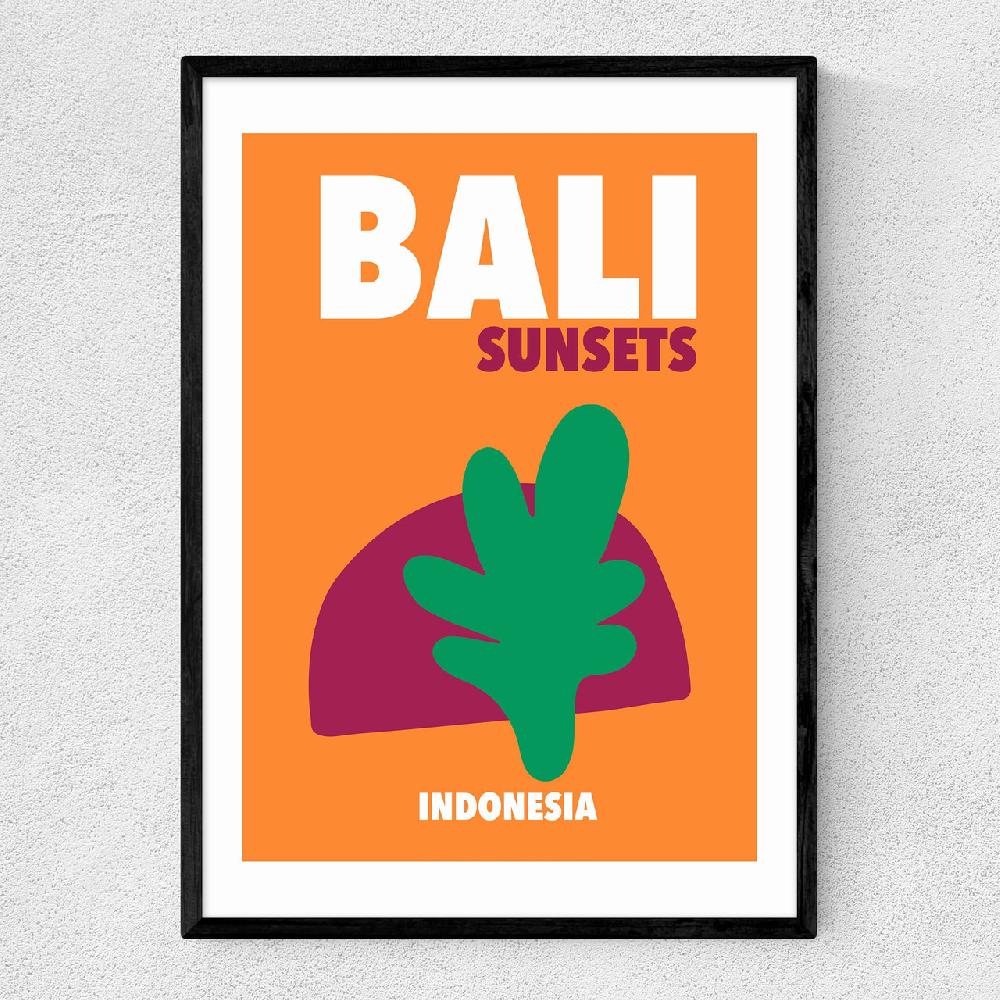 east end prints Bali Sunsets Indonesia