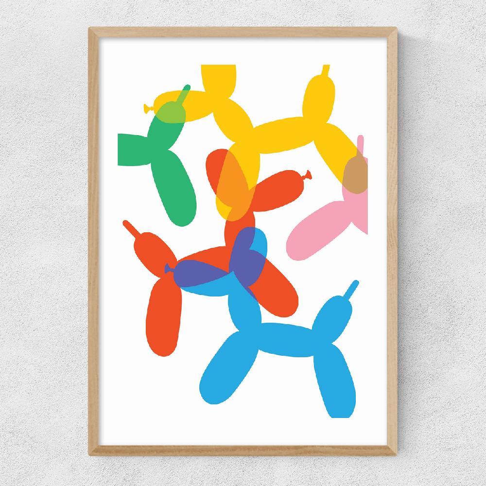 East End Prints Balloon Dogs