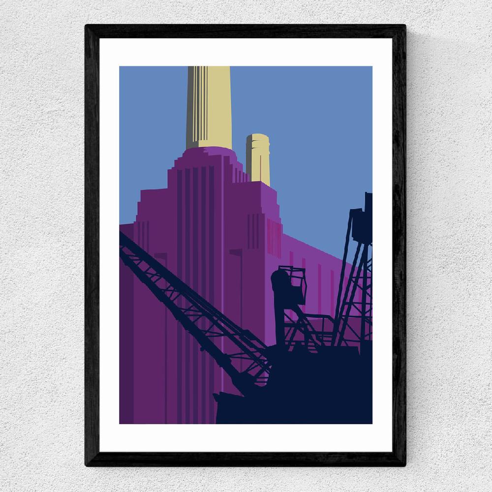 East End Prints Battersea By Oshe POP