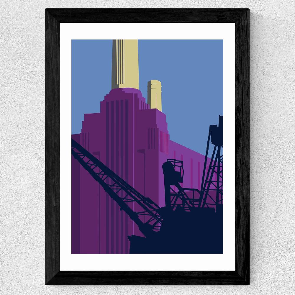 East End Prints Battersea By Oshe POP