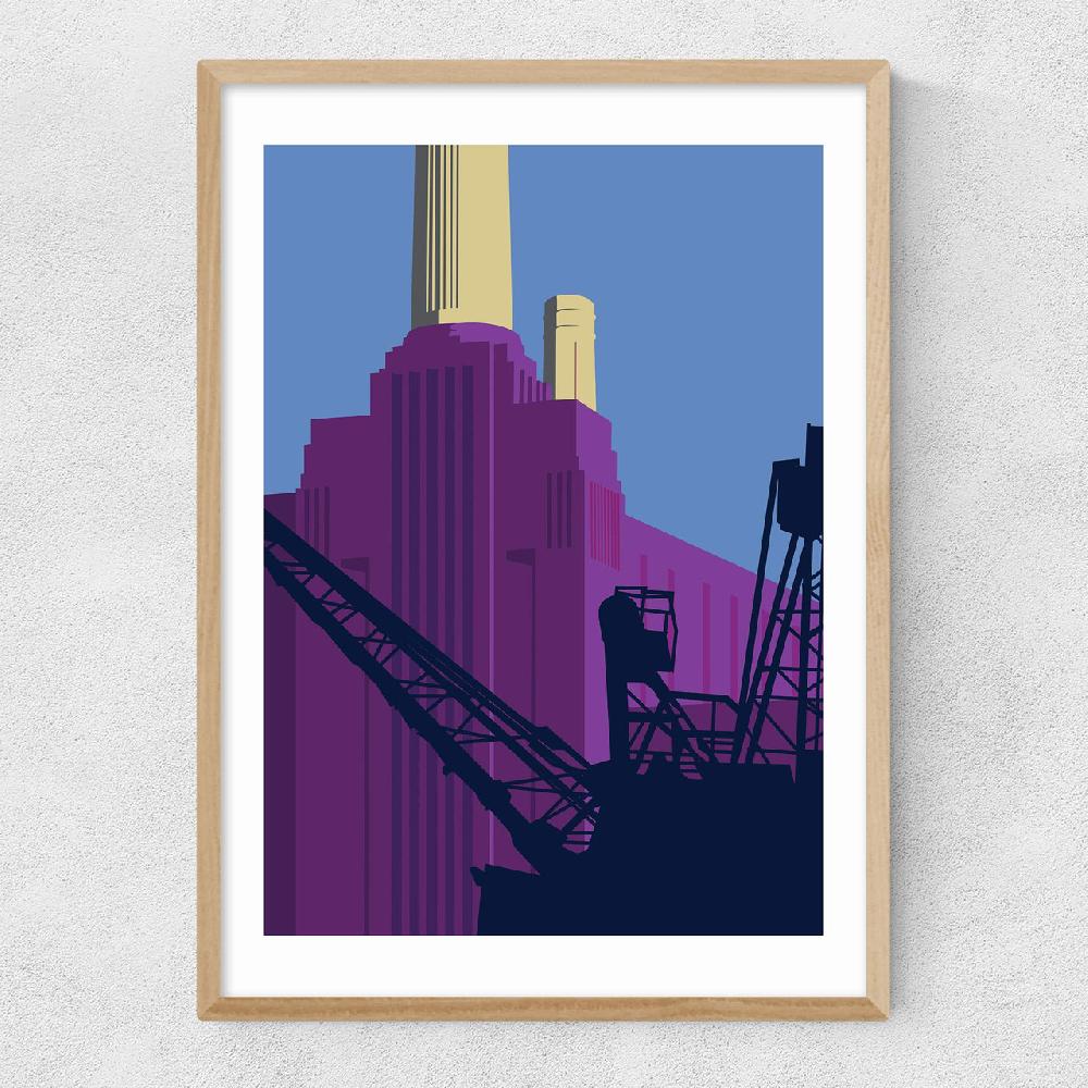 East End Prints Battersea By Oshe POP