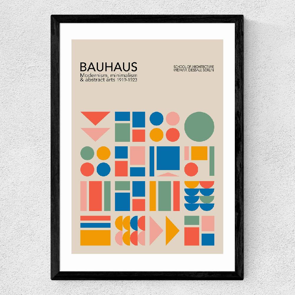 East End Prints Bauhaus Colour Blocks