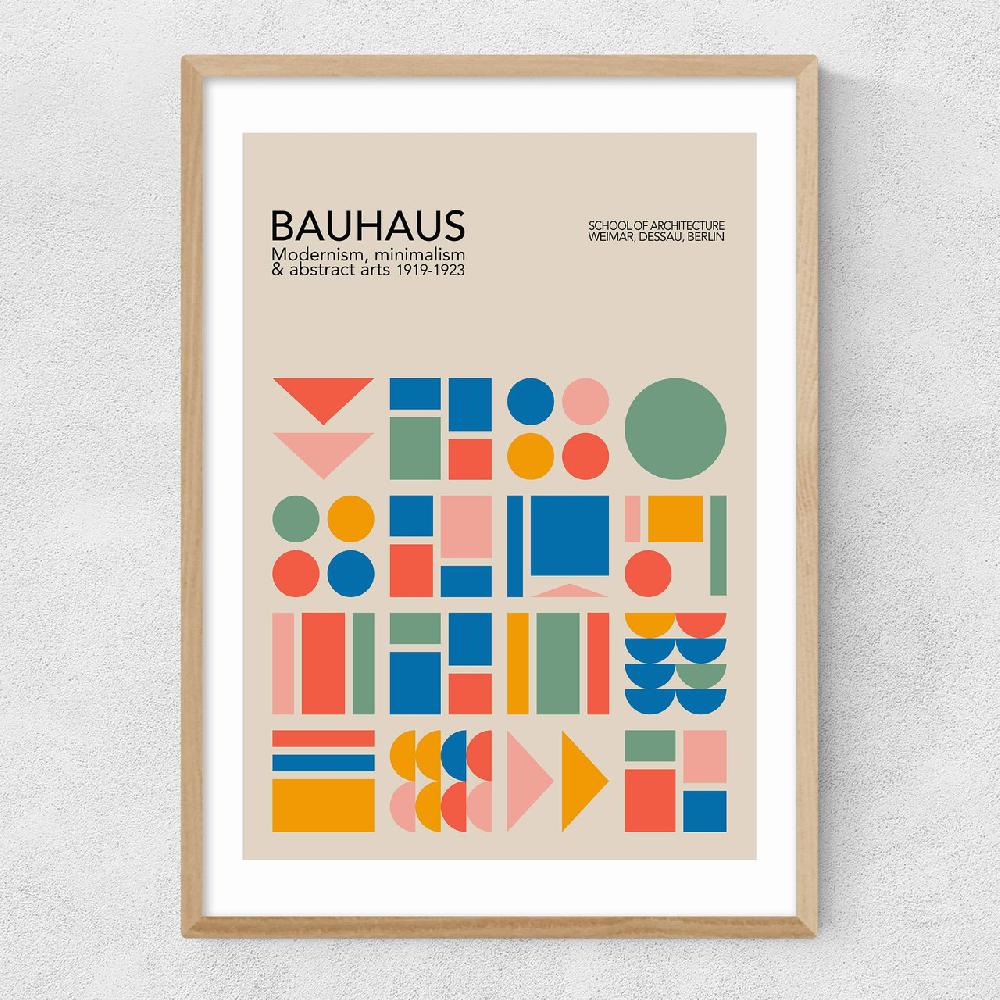 East End Prints Bauhaus Colour Blocks