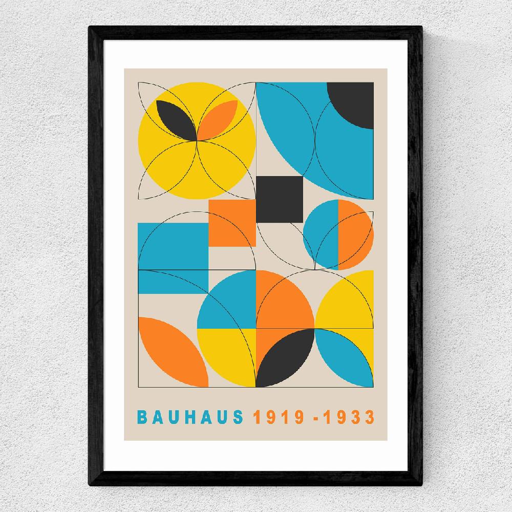 East End Prints Bauhaus Colour Blocks II