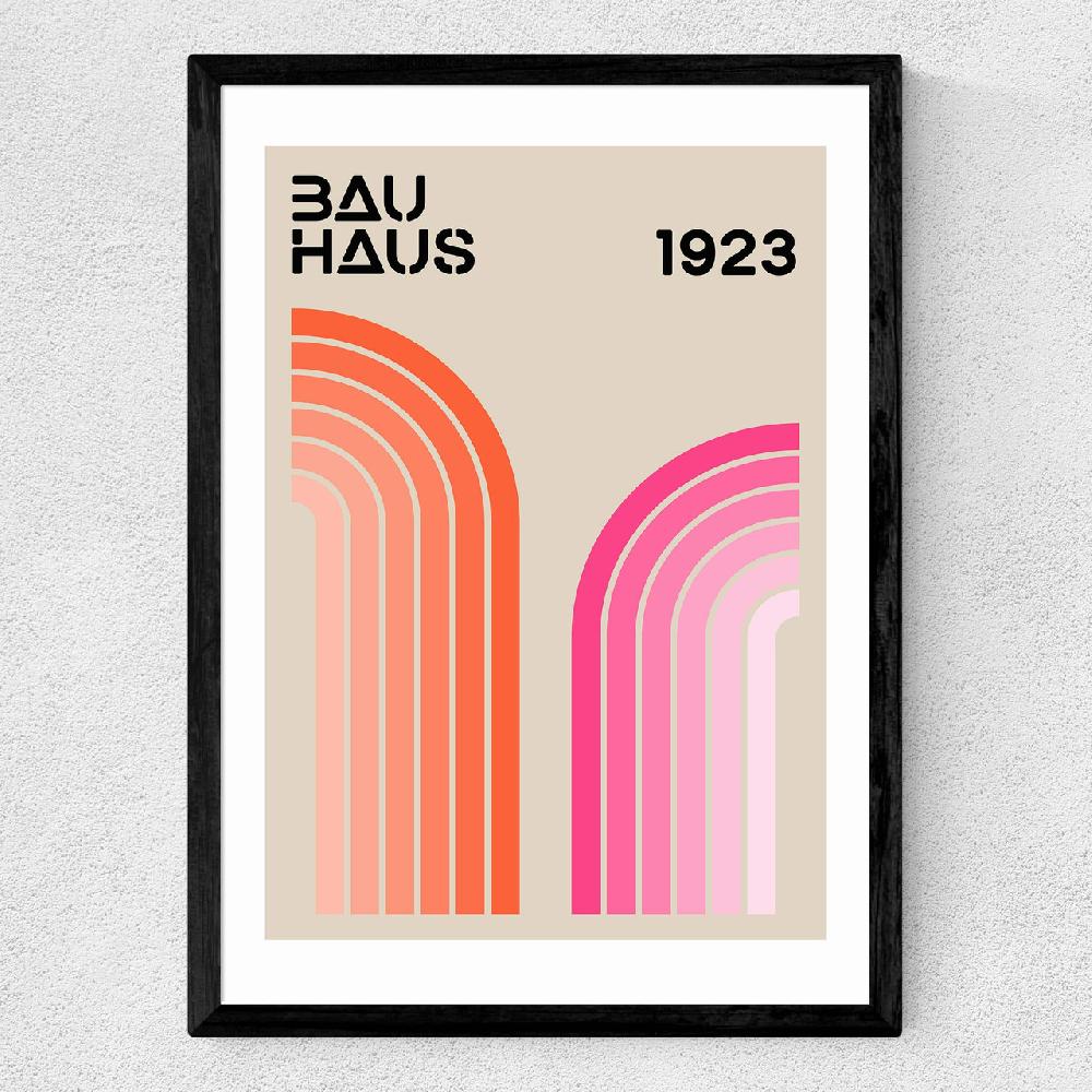 East End Prints Bauhaus Rainbow
