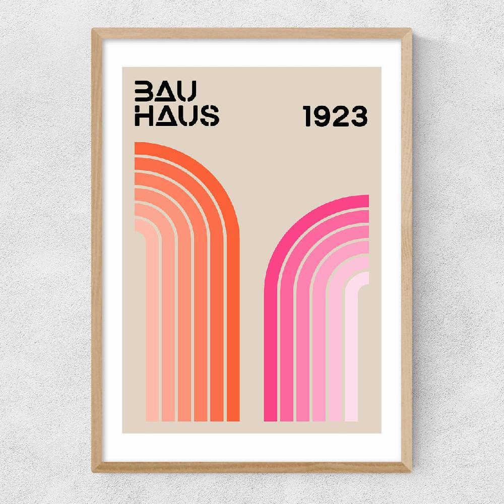 East End Prints Bauhaus Rainbow