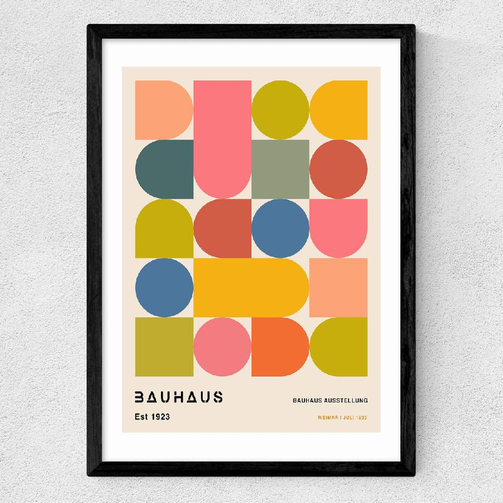 East End Prints Bauhaus Shapes