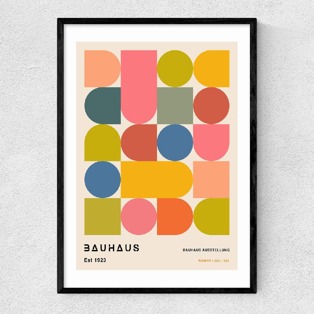east end prints Bauhaus Shapes