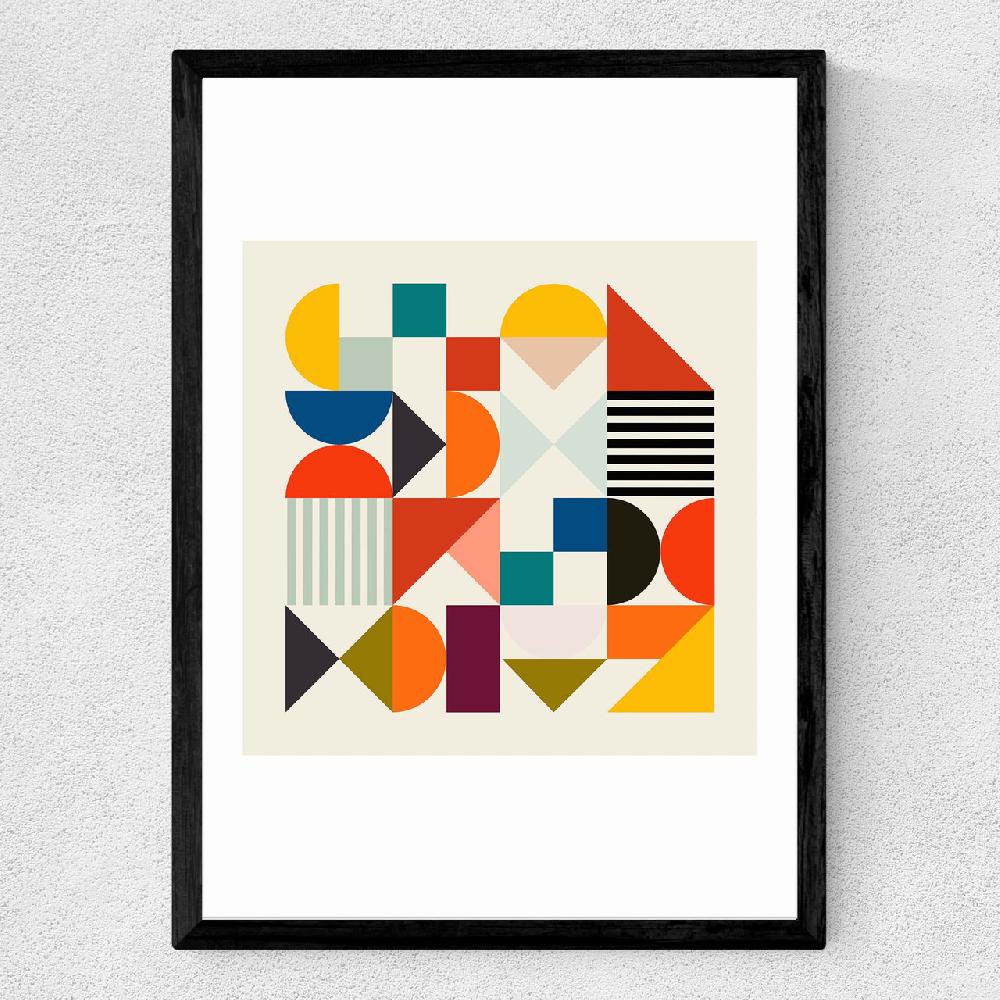 East End Prints Bauhaus Square