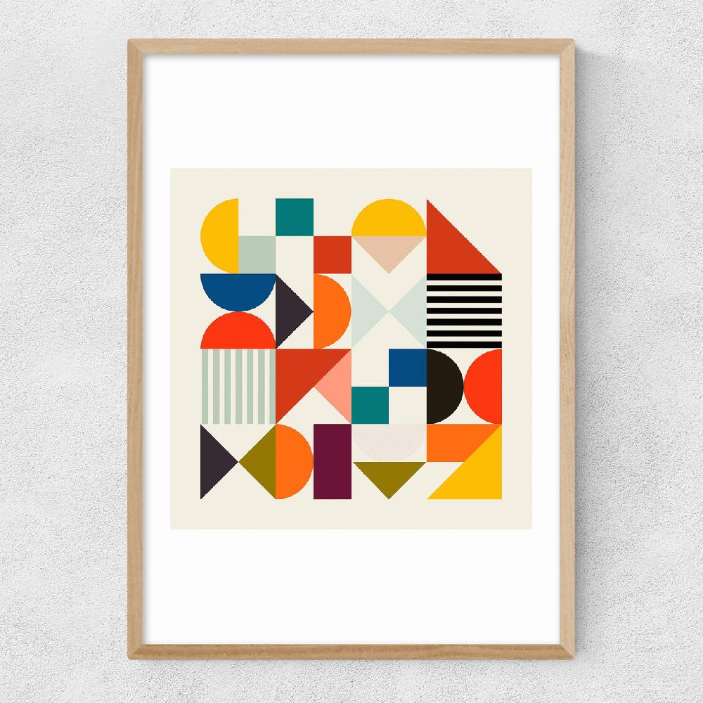 East End Prints Bauhaus Square