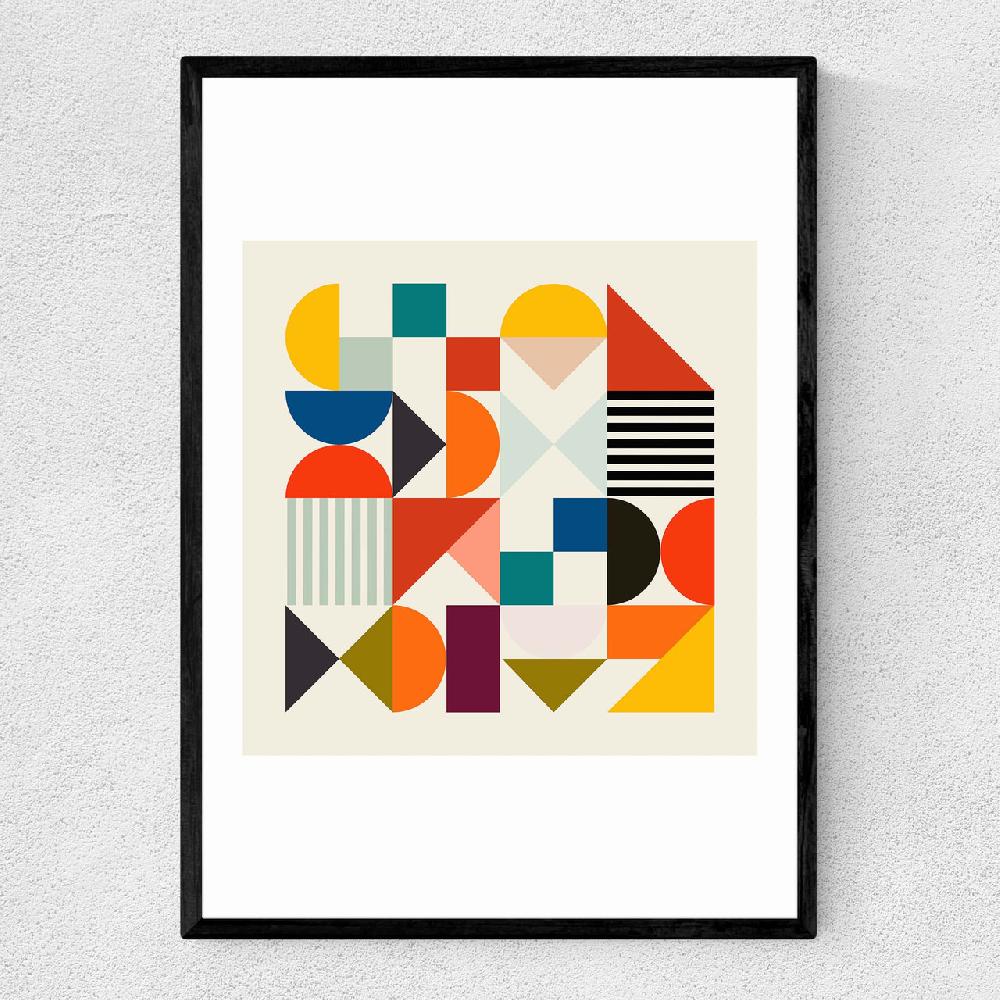 east end prints Bauhaus Square