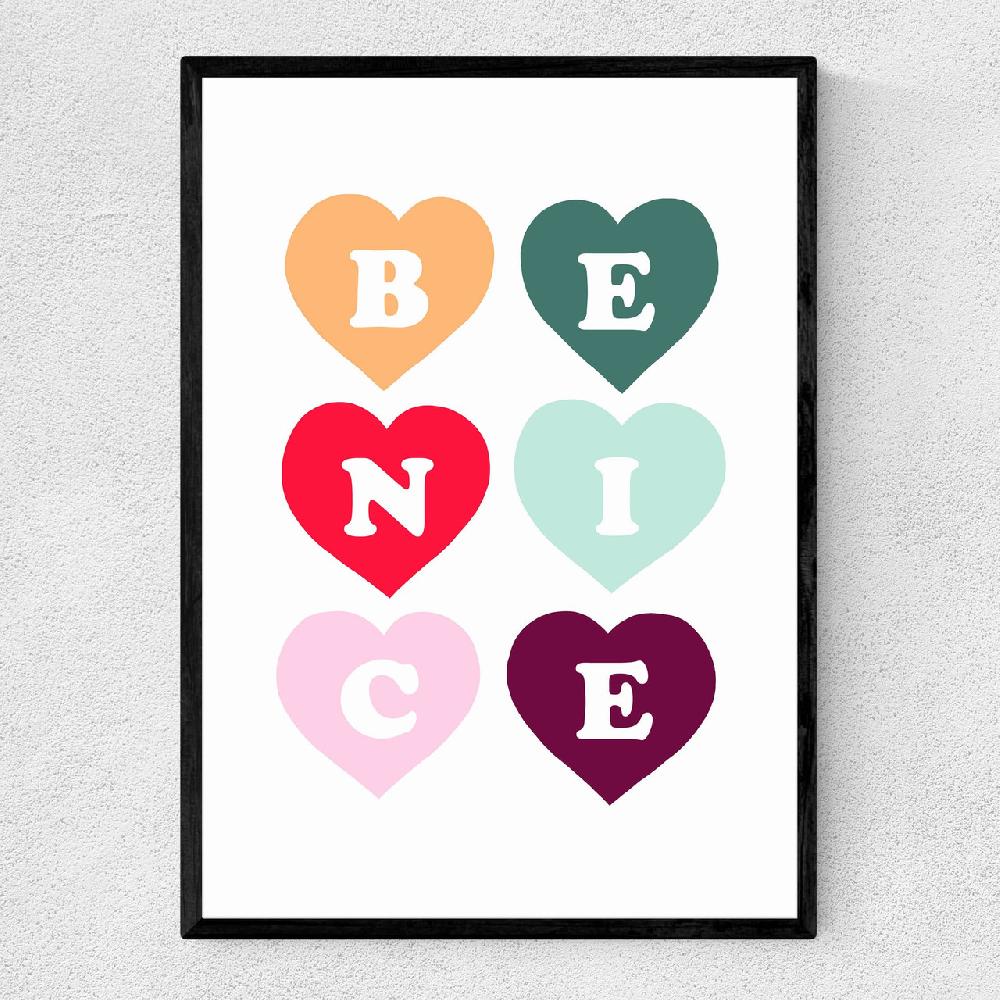 east end prints Be Nice