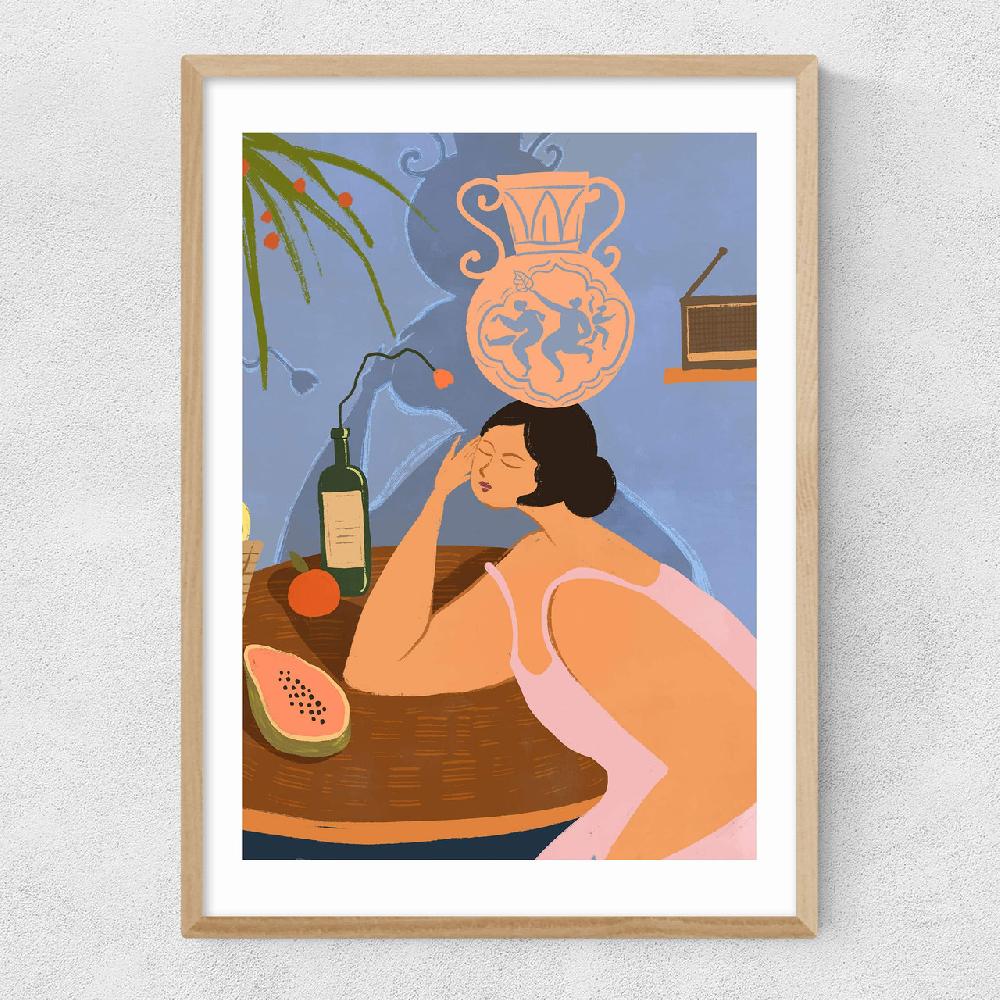 East End Prints Be Still By Arty Guava
