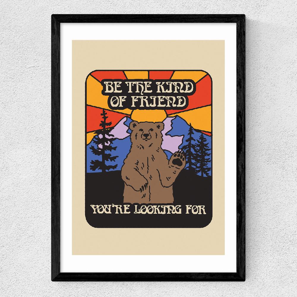 East End Prints Be The Friend