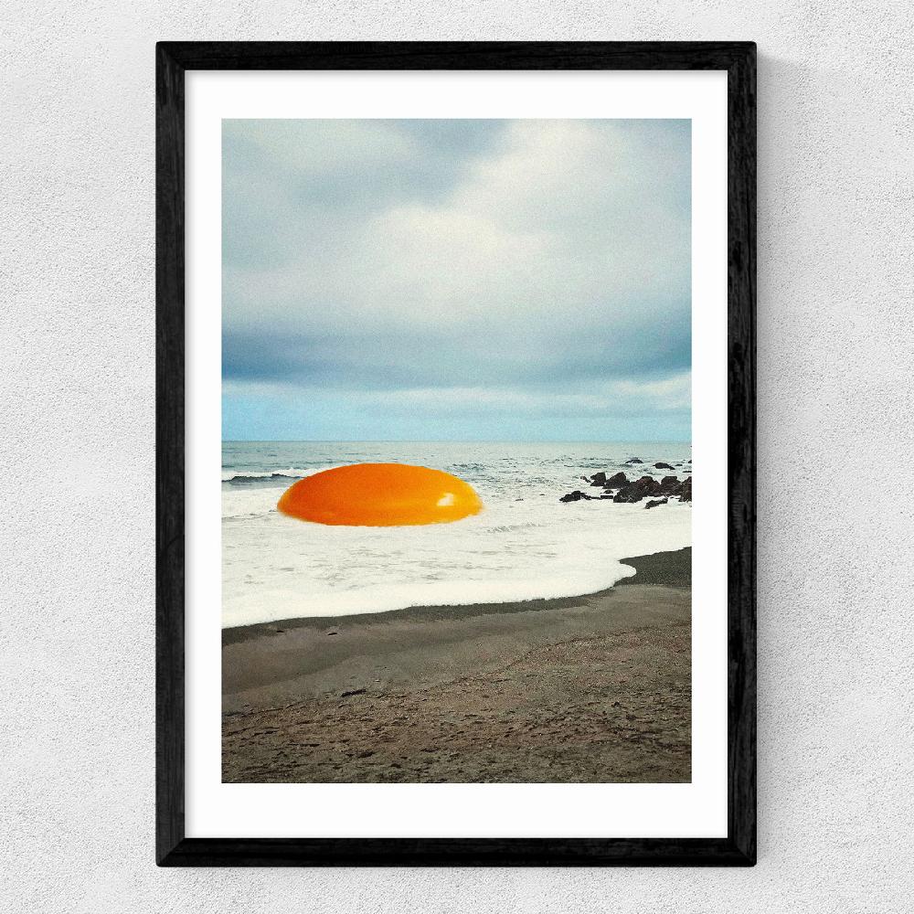 East End Prints Beach Egg - Sunny Side Up Breakfast