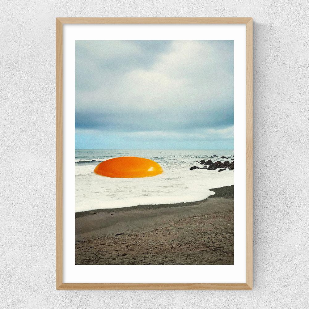 East End Prints Beach Egg - Sunny Side Up Breakfast