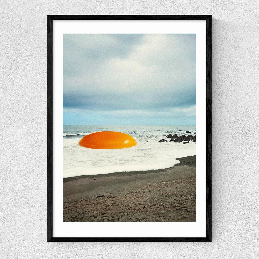 east end prints Beach Egg - Sunny side up breakfast