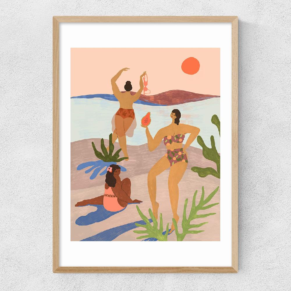East End Prints Beach Party With My Girls