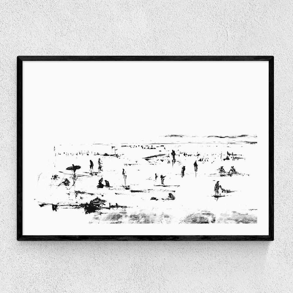 east end prints Beach People
